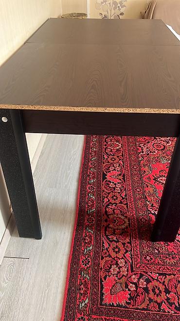 kafe stolu: Qonaq masası, İşlənmiş, Açılan, MDF, Dördbucaq masa — 2