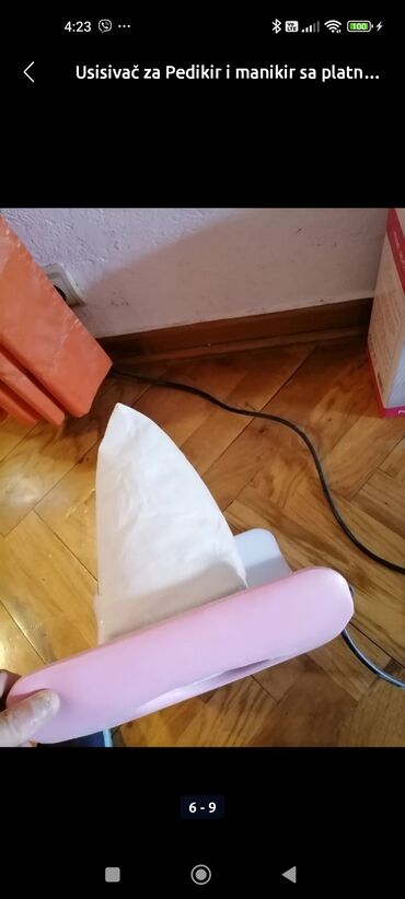Ostali aparati za manikir i pedikir: Usisivac za Manikir sa vrecom kao nov je

Mirjevo — 5