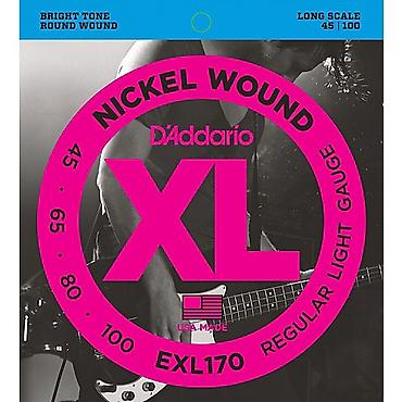 akustik gitara simi: D'Addario BASS gitara uchun 1 dest sim
Model: EXL 170 — 1