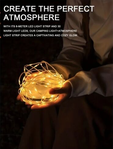 Torşerlər: Dairəvi formalı, isti işıq saçan, simli işıq dəsti. Bu dəstəyə daxil — 12