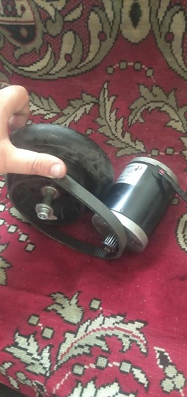 Транспорт: Elektrikli skuter üçün ötürmə dəsti Tərkib: - 24V fırçalı DC motor — 2