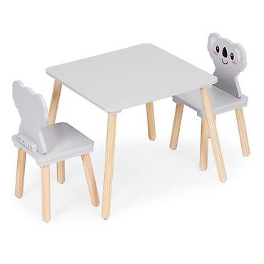 cipelarnik ikea: Dečiji set nameštaja Koala – sto + 2 stolice, ECOTOYS Šifra — 4