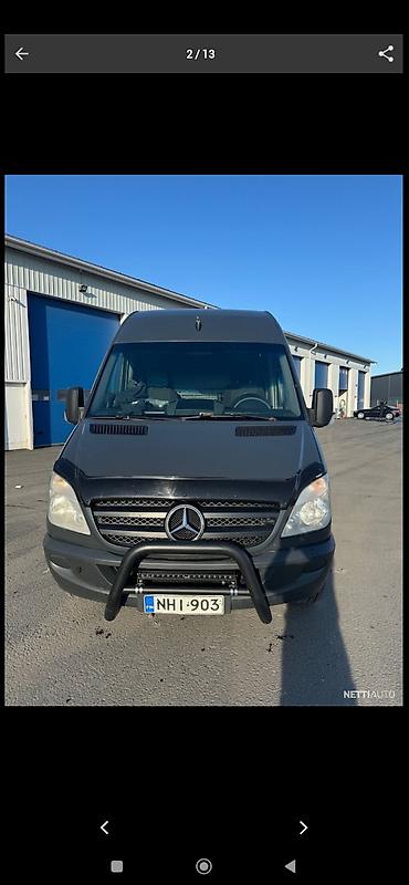 бампер на спринтер: Mercedes-Benz Спринтер: 2007 г., 2.2 л, Механика, Дизель, Фургон — 7