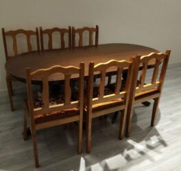 старые стулья: Qonaq otağı üçün, İşlənmiş, 6 stul