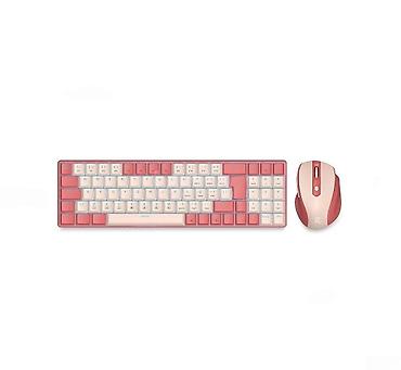 klavyatura komputer: Redragon BS-8772RP Wireless Mechanical Keyboard and Mouse Combo 🟢 — 1
