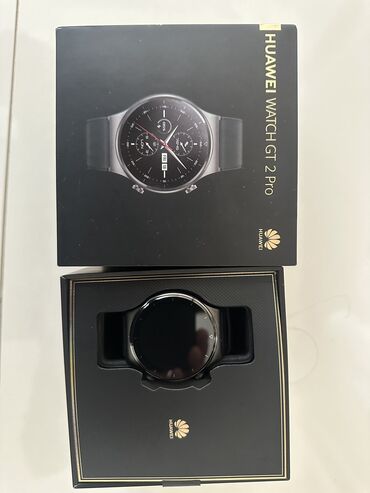 huawei watch gt 2 pro qiymeti: İşlənmiş, Smart saat, Huawei, rəng - Qara