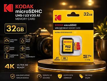 kamera gəncə: Yaddaş kartı KODAK microSDHC/microSDXC yaddaş kartı dəsti - Tutum: 32 — 2