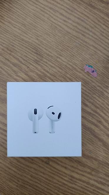 air iphone: Беспроводные наушники-вкладыши, Apple, AirPods 4, Новый — 1