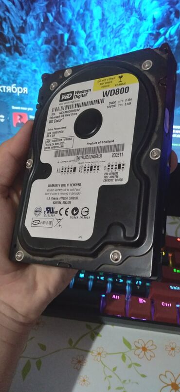 hdd 1tb: Внутренний Жёсткий диск (HDD) Western Digital (WD), < 120 ГБ, 7200 RPM, 3.5"