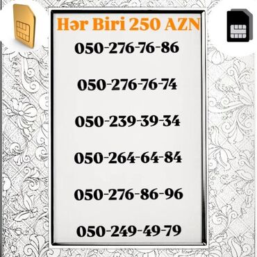 SİM-kartlar: Nömrə: ( 050 ) ( 2767686 ), Yeni