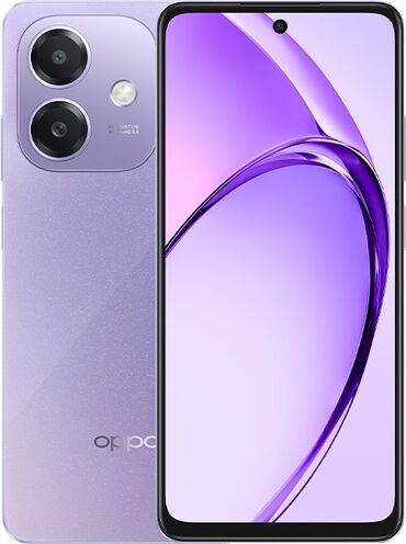 atapleniya sistemi: Oppo A5, 128 GB, rəng - Bənövşəyi, Barmaq izi, Face ID, Hissə-hissə ödəniş