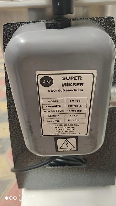 Kənd təssərüfatı avadanlığı: Üyüdücü ədviyyat üyüdən qəhvəüyüdən Super Mikser markası Türkiyə — 8