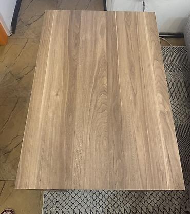 qonaq otağı masa: Mebel: Taxta fakturalı masa - Material: ağac teksturalı LDF/laminat — 3