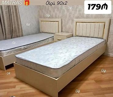 Tək nəfərlik çarpayı üçün döşək. Ölçü: 90x200 sm Qiymət: 179 ₼ lalafo.az -da Tək nəfərlik çarpayı üçün döşək. Ölçü: 90x200 sm Qiymət: 179 ₼