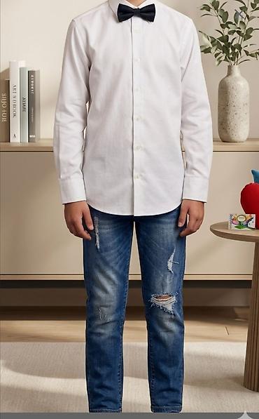 sisley benetton: Farmerice Zara i kosulja Waikiki vel 9=10 — 1
