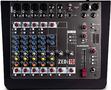 apple studio: Allen & Heath ZEDi-10FX Характеристики: Тип	студийный микшер — 1