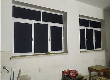 perde ucuz: PVC pəncərələr üçün jalüz/plisse pərdələr - Pəncərə çərçivəsinə — 4