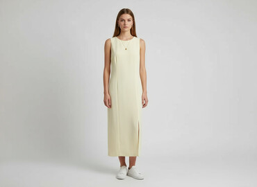 sukienki midi z bufiastymi rękawami: Women`s dress, size S