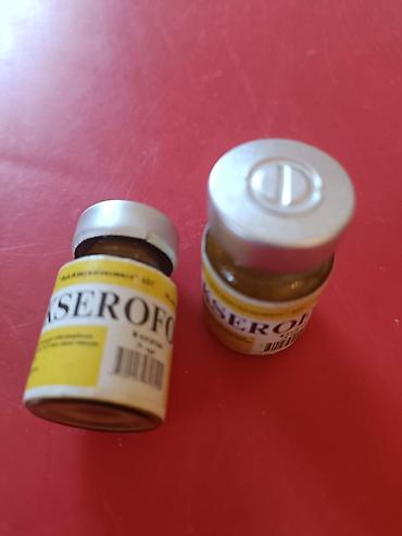 Məhsul: Xseroform şüşə flakonlarda Təsvir: - Şəkillərdə sarı