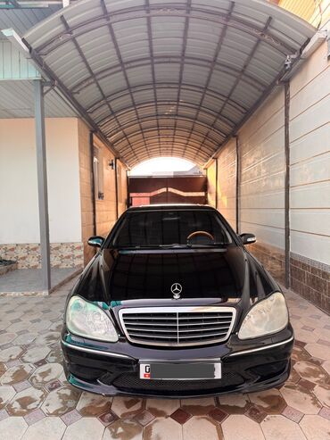 тягач мерс: Mercedes-Benz S-Class: 2003 г., 5 л, Автомат, Бензин, Лимузин