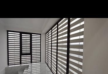 Жалюзи и рольшторы: Рулонные шторы «день‑ночь» - Двойное полотно ткани с чередующимися — 2