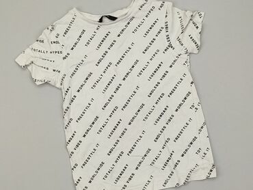 biała koszulka chłopięca: T-shirt, George, 8 years, 122-128 cm, condition - Good