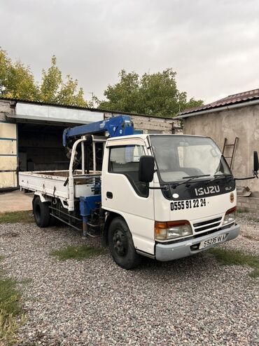 купить японский минитрактор с куном: Грузовик, Isuzu, Дубль