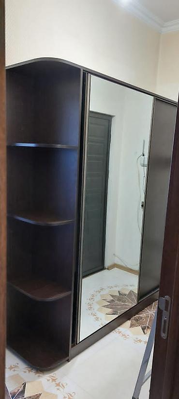 2el dolablar: İşlənmiş, 2 qapılı, Qəhvəyi, Taxta, Kupe, Düz dolab — 1