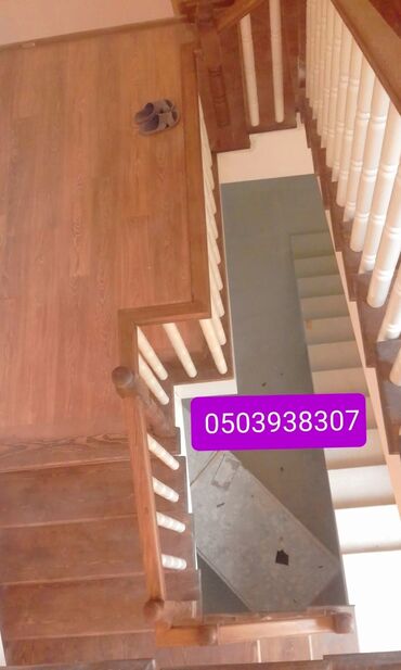 Pilləkən məhəccərləri: Taxta pilləkənlərin hazırlaması.Sərfəli qiymətdə.Zəmanət var! — 17