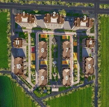 продажа квартир в бишкеке без посредников 2017: 3 бөлмө, 122 кв. м, Элитка, 13 кабат, ПСО (өзү оңдоп түзөтүп бүтүү үчүн)
