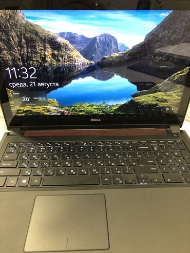 дисплей ноутбука: Ноутбук, Dell, 16 ГБ ОЗУ, Intel Core i7, 15 ", Б/у, Для несложных задач, память HDD + SSD