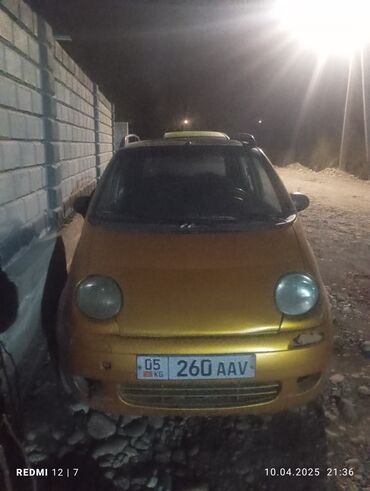 Daewoo: Daewoo Matiz: 1999 г., 0.8 л, Механика, Бензин