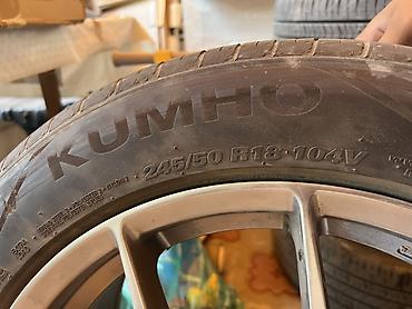 50: Шины 245 / 50 / R 18, Лето, Б/у, Комплект, Легковые, Kumho — 2