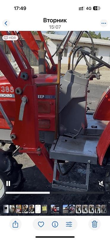 Унаа: Трактор Massey Ferguson 385 с фронтальным погрузчиком - Колесный — 4