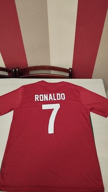 Kişi geyimləri: Futbolka, Nike, M, rəng - Qırmızı — 2