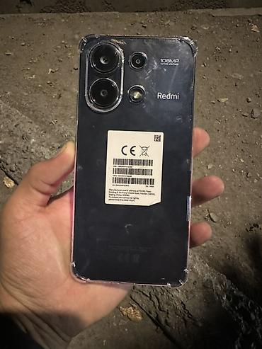 a 13: Redmi, Redmi Note 13, Б/у, 128 ГБ, цвет - Черный, 2 SIM — 1
