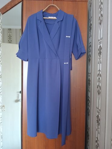 туркменское платье: Повседневное платье, Лето, Длинная модель, 4XL (EU 48), 5XL (EU 50)