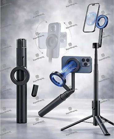 osmo 4: Штатив/селфи-палка Jmary KT-279 с магнитным беспроводным дистанционным — 5