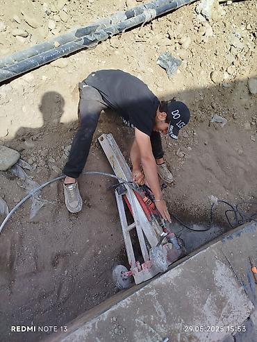 qapilar 2023: Beton kəsmə beton deşmə xidməti Karot - HILTI DD 200 / 350 ilə 25 ° — 6