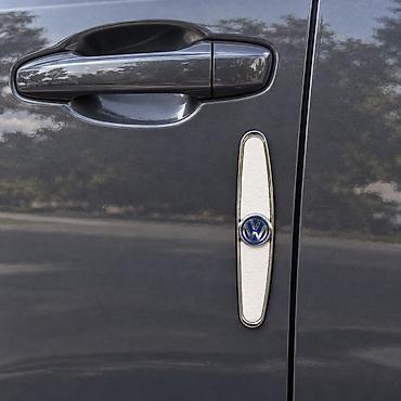 защитные стекла: Volkswagen loqolu avtomobil qapı qoruyucusu — ağ, 4 ədəd Avtomobil — 2