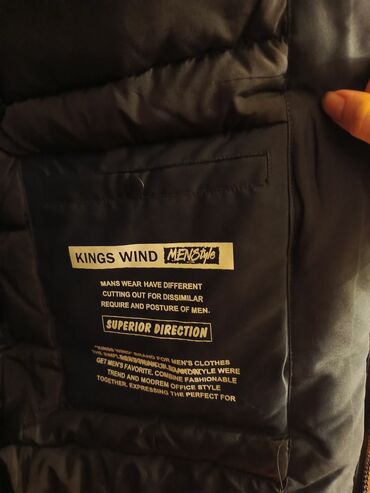 Kurtkalar: Kings Wind kişi qış gödəkçəsi - Rəng: tünd göy - Model: “Kings Wind – — 5