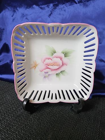 Ostalo posuđe: Nova dekorativna cinija iz 90ih. Reutter Zapadna Nemacka. Dekorativna — 2