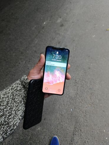 poco x7 pro qiyməti: IPhone X, Ağ, Face ID