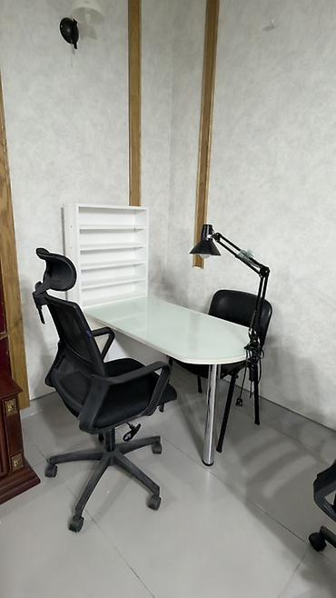 Salon, tibbi mebel: Gözəllik salonu üçün mebel dəsti. Manikür masaları, saç yuma üçün — 5