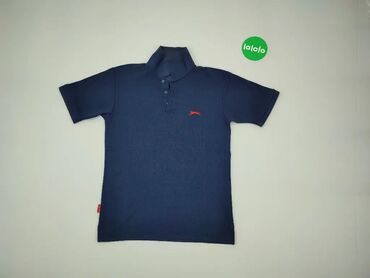 Koszulki: Podkoszulka, XS (EU 34), wzór - Jednolity kolor, kolor - Niebieski