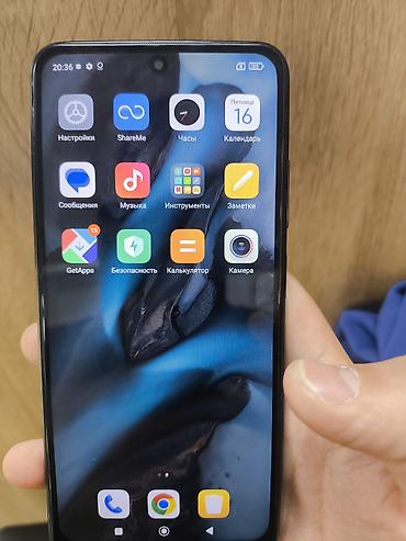 64: Redmi, Redmi Note 11S, Б/у, 64 ГБ, цвет - Черный, 2 SIM — 4