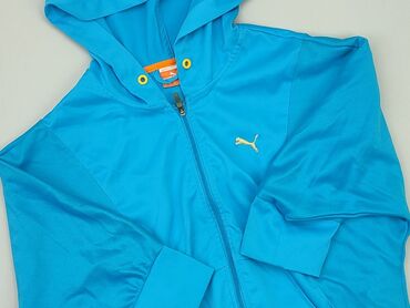 liliowa bluzki zara: Hoodie, Puma, S (EU 36), condition - Good