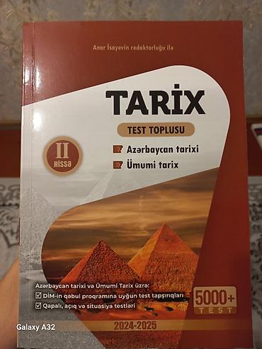 Anar İsayev Test Toplusu (II hissə)
yeni alınıb işlənməyib