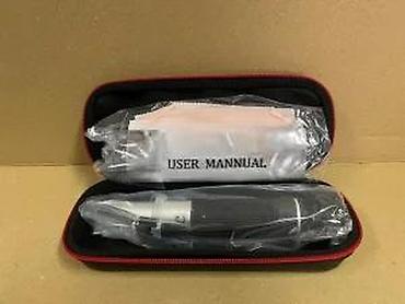 Ostali merni alati: Ručni refraktometar za merenje alkohola (0–80%) Opis: - Optički — 10