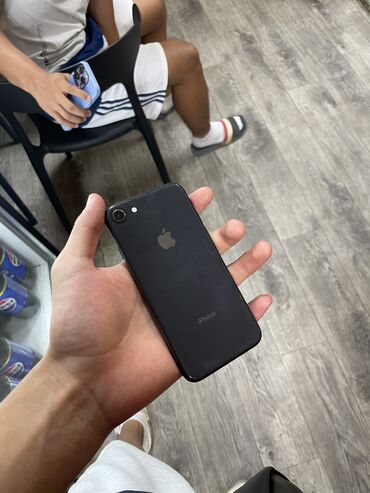 сколько стоит смарт часы в бишкеке: IPhone 8, Колдонулган, 64 ГБ, Black Titanium, Заряддоочу түзүлүш, 100 %